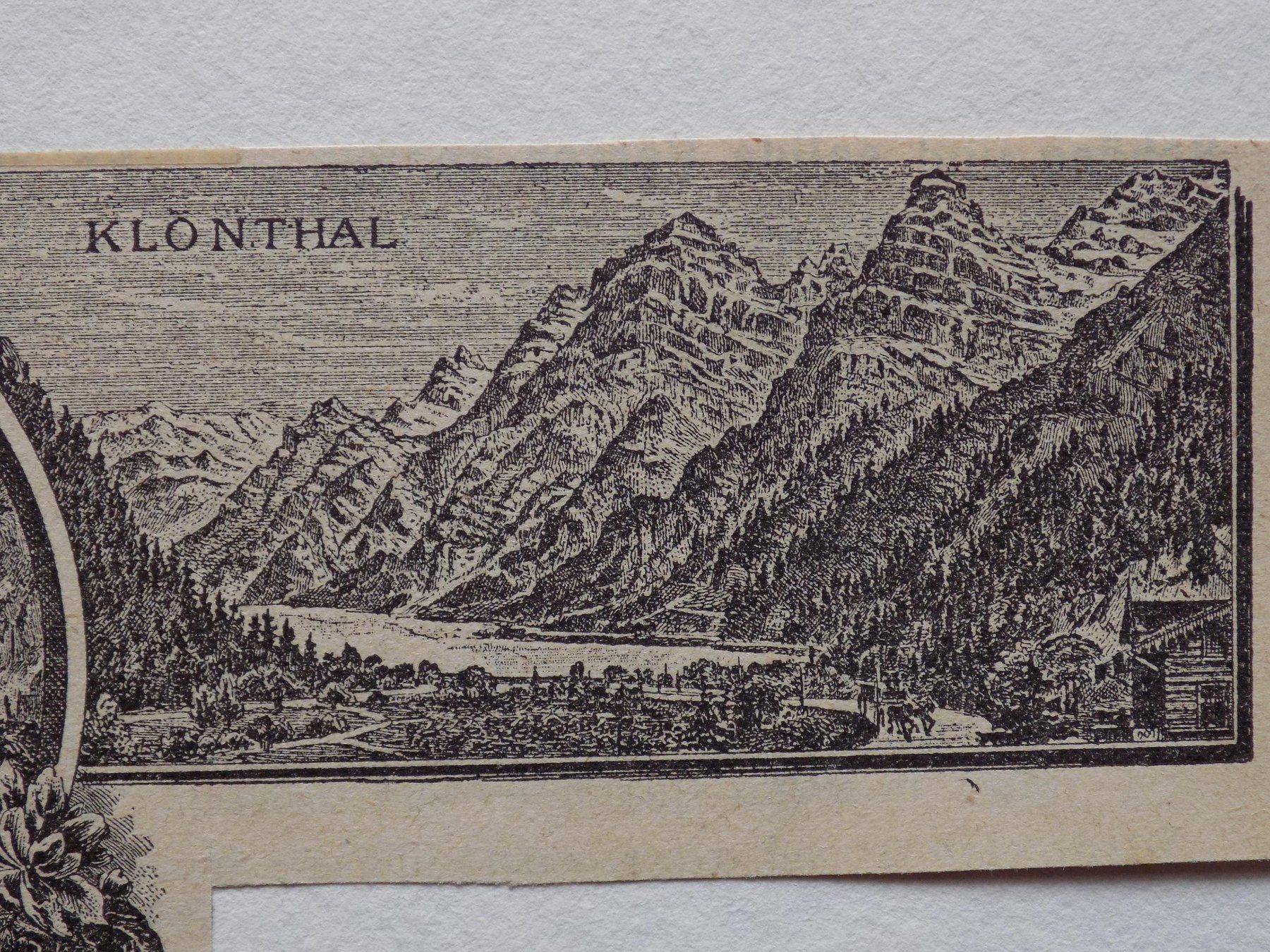 Gravures: Klöntal Glarus – D'occasion à Risch par Rischli15 3