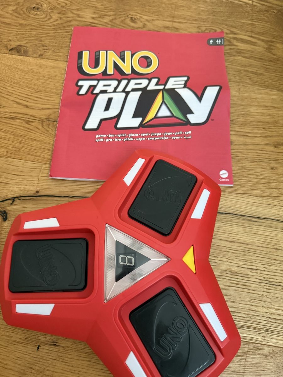 Mattel Spiele: UNO Triple Play – Neu (gemäss Beschreibung) aus Oberentfelden von rma_mmg2
