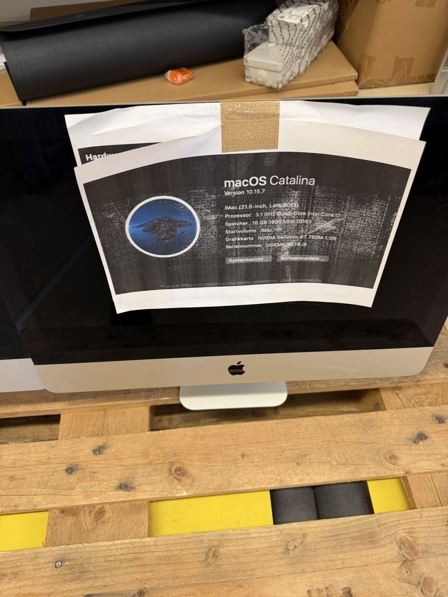 Apple PCs: 2x IMac  – Defekt aus Strengelbach von KW. 2