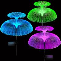 Garten Solar leuchten Feuerwerk 7-Farben lampen RGB LED