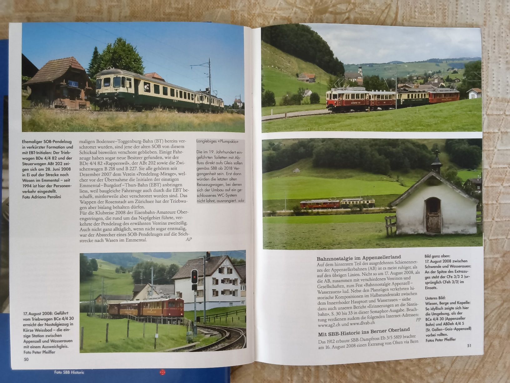 Riviste & Magazine: set 4 Eisenbahn-Hefte Semaphor 2008 wie neu – Usato da Hallau venduto da histoiremerveilleuse 7