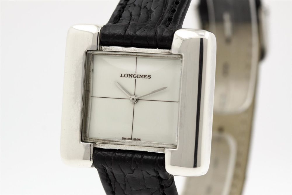 LONGINES Serge Manzon 925 Sterling Silber von 1970 2833 Kaufen