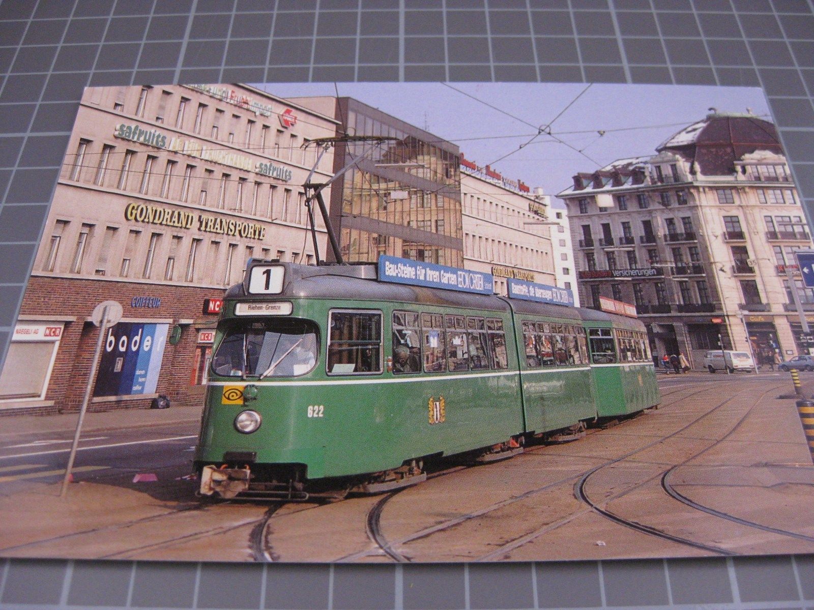 Cartoline postali: AK Basel Markthalle mit Düwag Tram – Nuovo (secondo la descrizione) da Malters venduto da Marosko