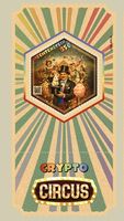 🎪✨ Ungeöffnete: Crypto Circus „Der Zauberer“ Regenbogen