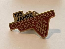 1 Pin Grossenbacher Weine 125 Jahre