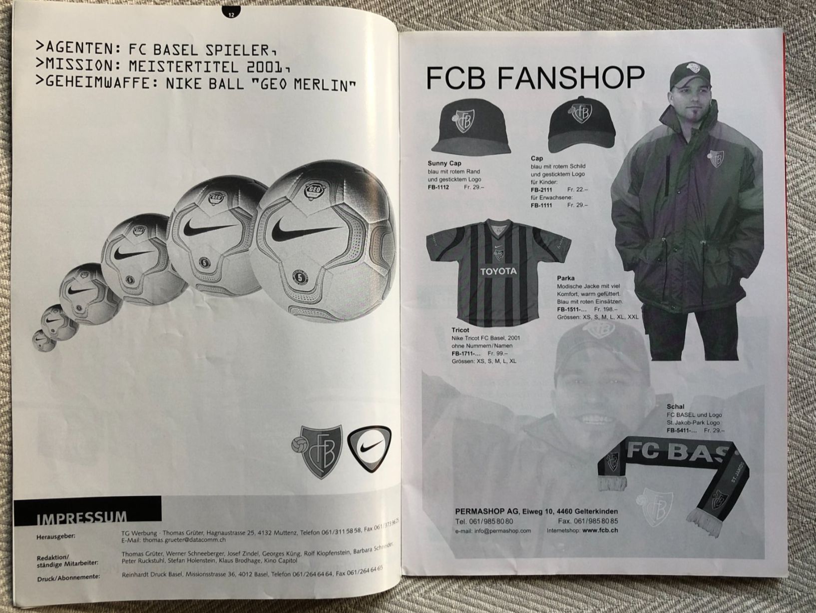 FC Basel Documenti: 25 Jahre Joggeli FC Basel – Usato da Aarberg venduto da umearocks 3