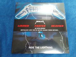 METALLICA - ride the lightning 2x12" sealed OVP 2008 OBI NEU