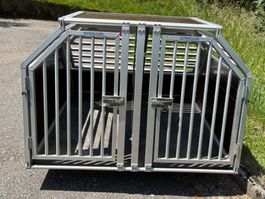 Grosse Schmidt Doppelbox / Hunde Transportbox