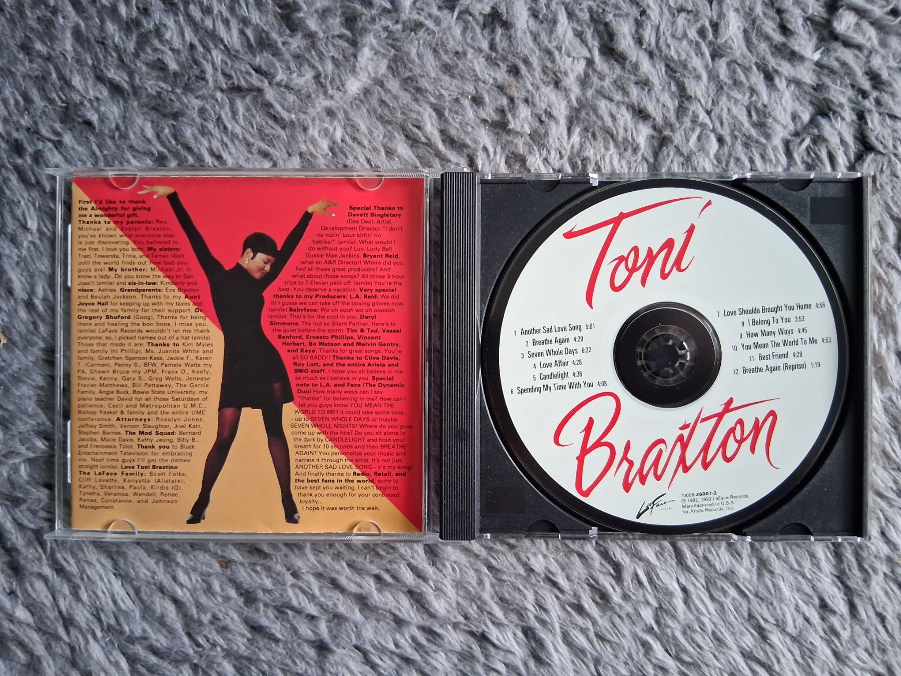 CD: TONI BRAXTON     CD – Usato da Wetzikon ZH venduto da Ramones01 2