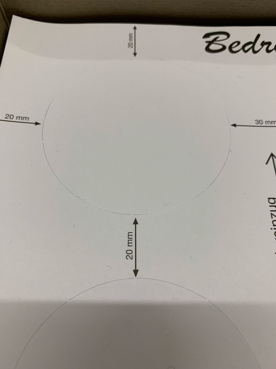 Carta: Buttonpapier Bedruck Mich DIN A4 100 Blatt – Nuovo (secondo la descrizione) da Basel venduto da Genie2 1