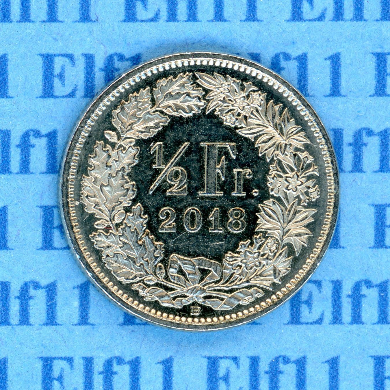 Alle Münzen: CHF___0.50 2018 vz-unz 50 Rappen – Gebraucht aus Widnau von Elf11