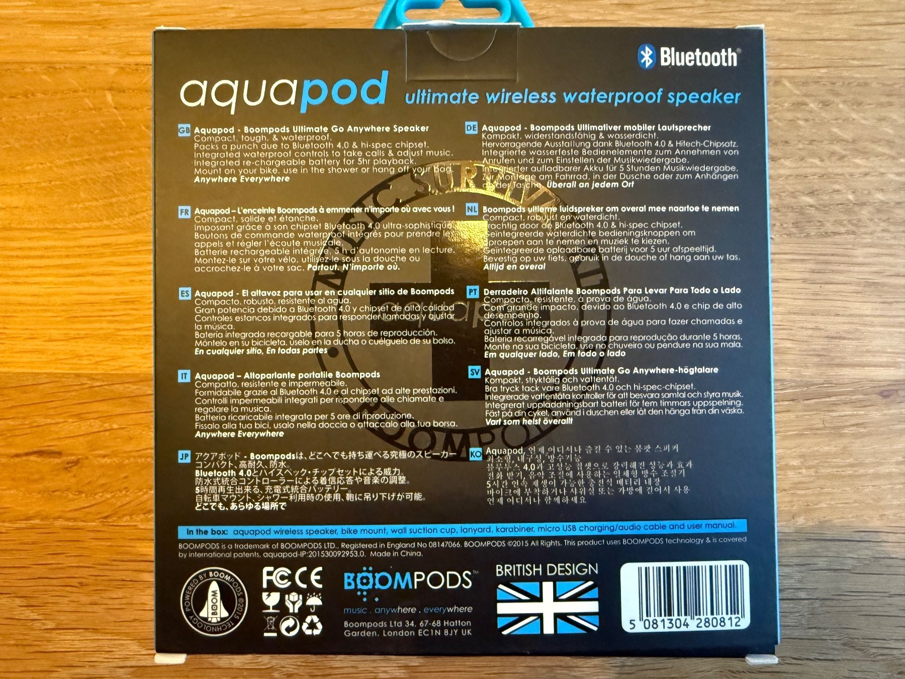 Casse acustiche: Boompods Aquapod – Usato da Gipf-Oberfrick venduto da MosSixtieOne 1