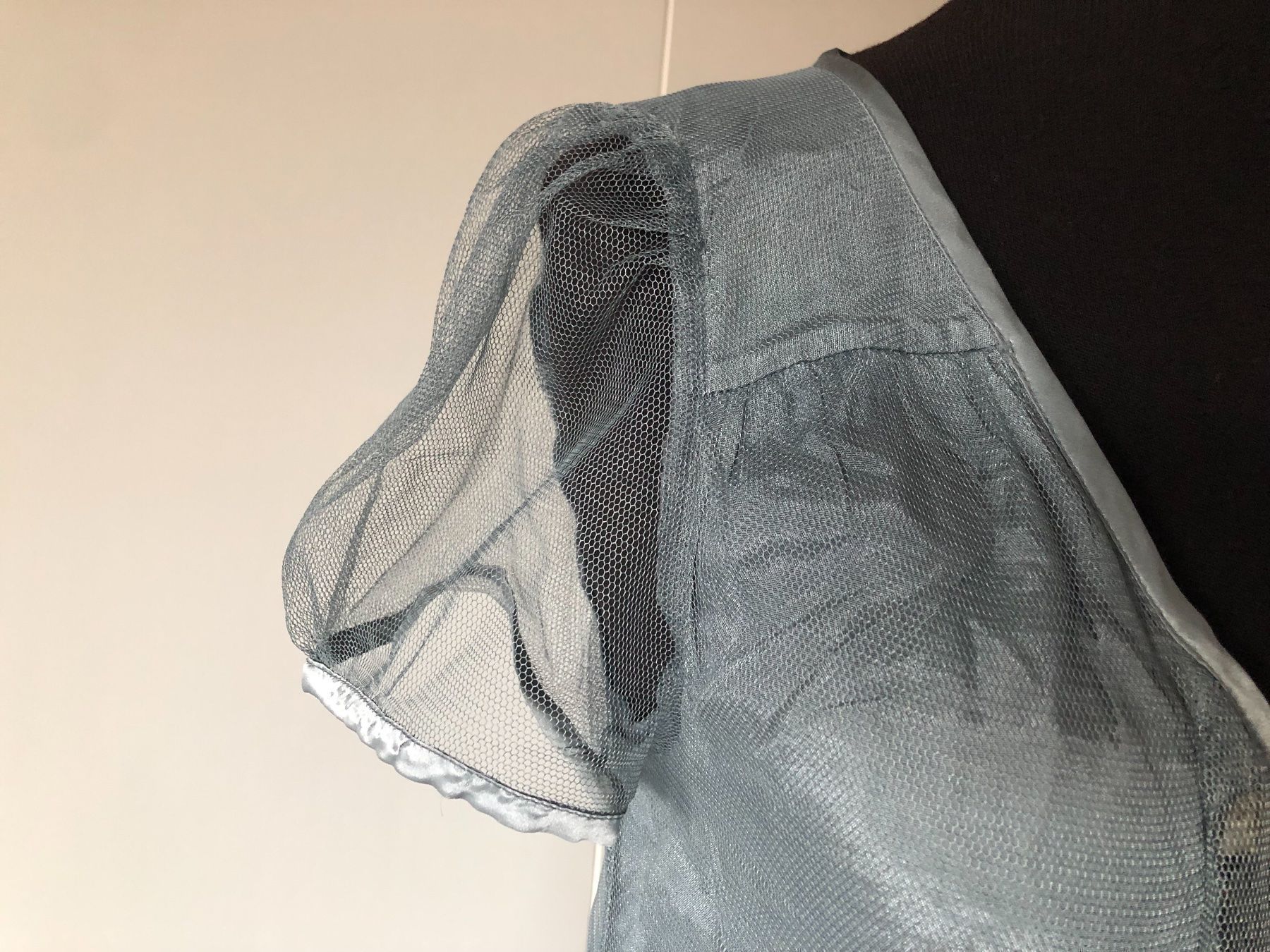 Kleider: NOA NOA Kleid hellblau/grau Gr S Wunderschön! – Neu (gemäss Beschreibung) aus Bern von Etzy 1