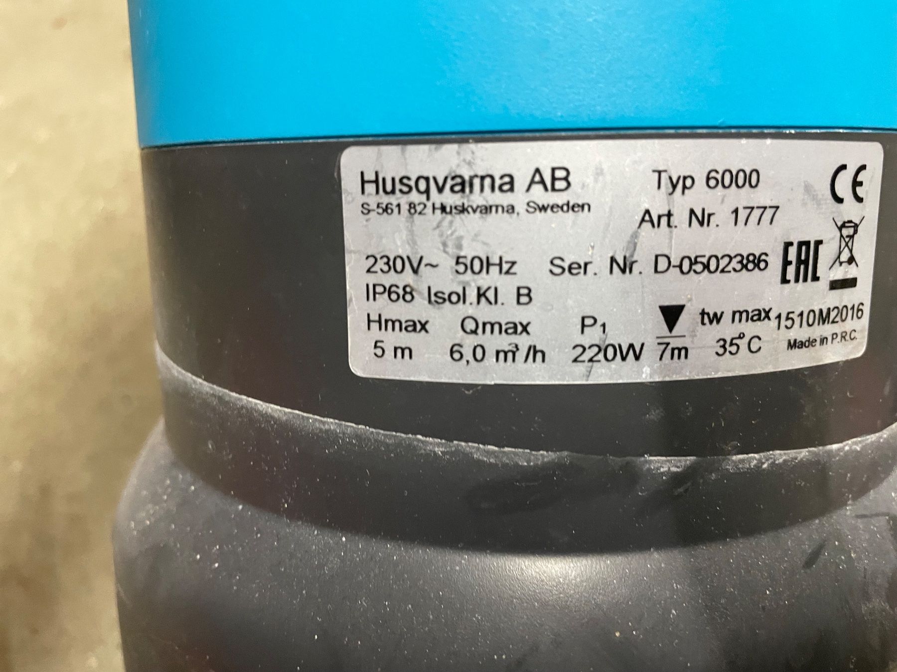 Pompe & Parti di ricambio: Husqvarna AB – Usato da St. Gallen venduto da alexa89 2