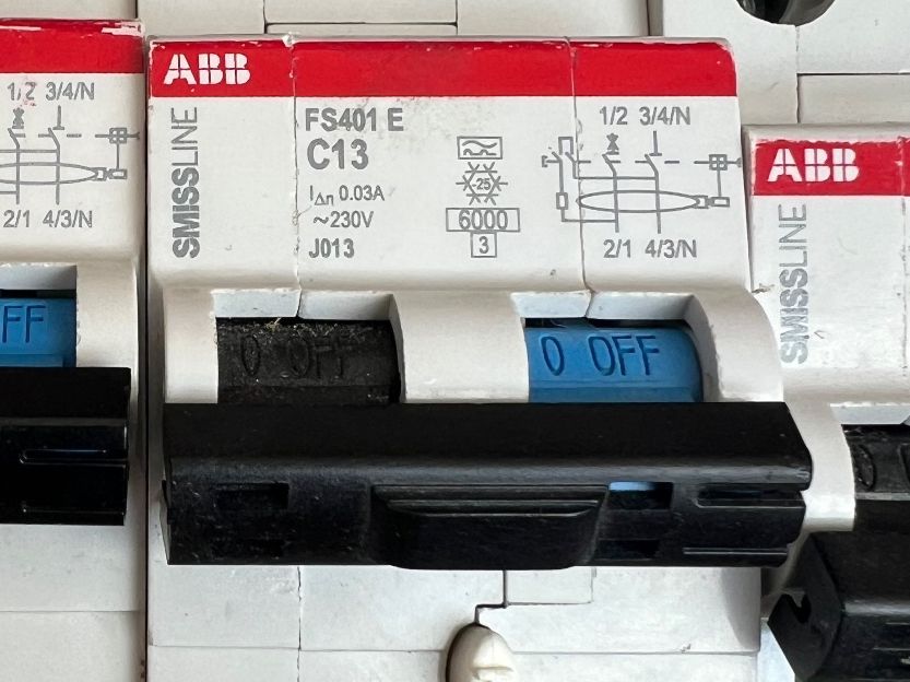 ABB Schalter: 7er Set ABB Smissline TP FILS – Gebraucht aus Romanshorn von DonRicardoo 2