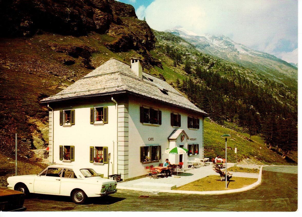 Cartes postales: Café Schutzhaus am Simplon – D'occasion à Wolhusen par Curver9