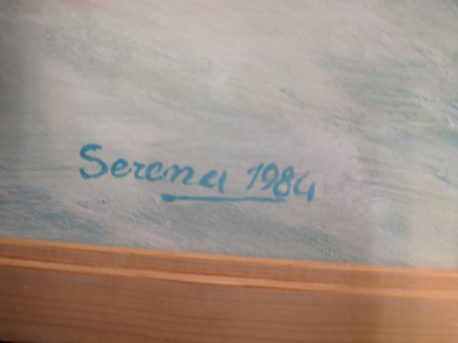 Dipinti: SIGNÉ SERENA ET DATÉ 1984 – Usato da Genève venduto da Qanil77 2