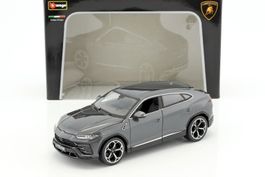 Lamborghini Urus seit 2018 dunkelgrau met.  1:18 von Bburago