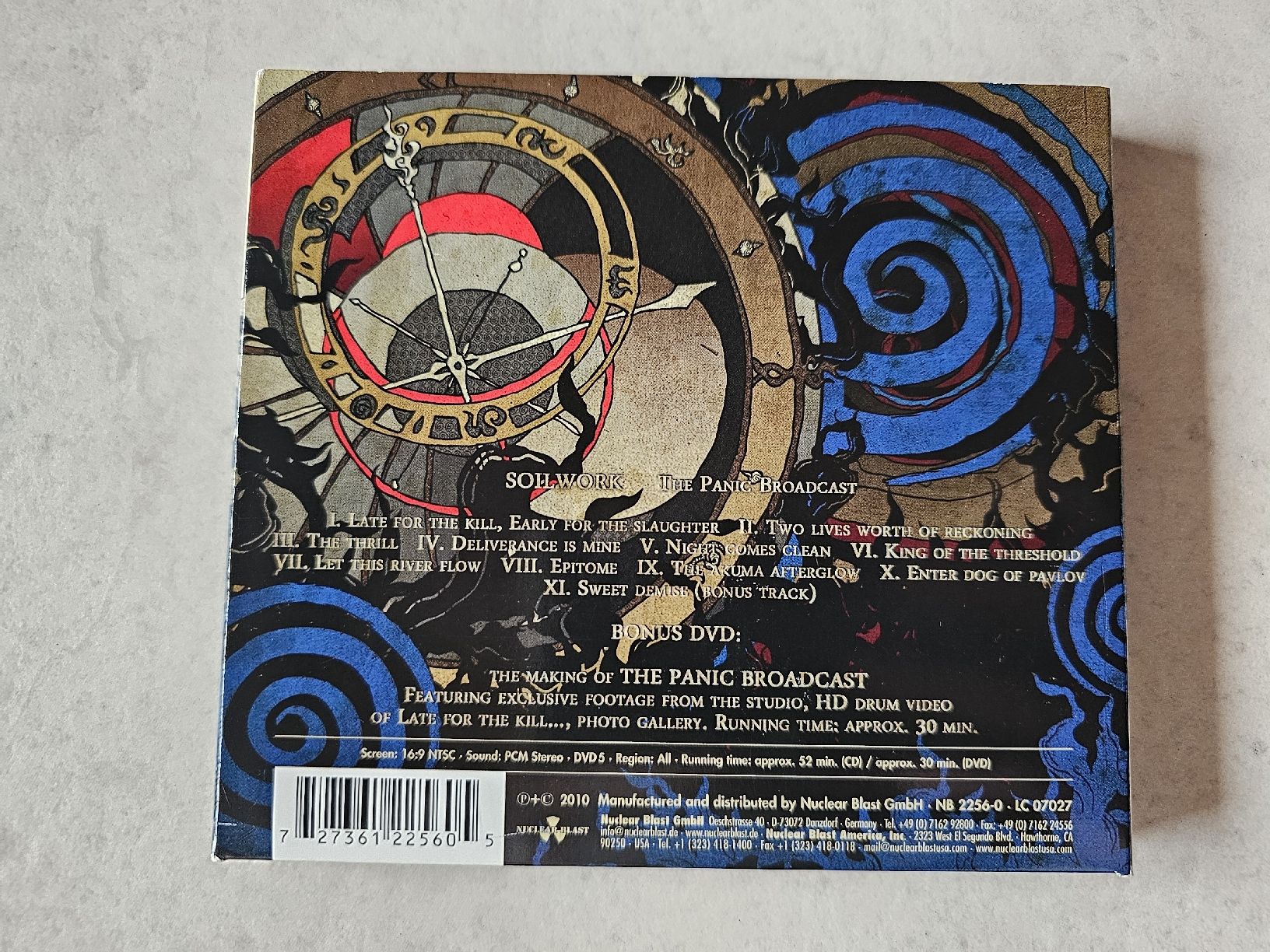 CD: Soilwork  -  The Panic Broadcast  /  CD + DVD – Usato da Schneisingen venduto da backstore24 1
