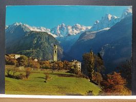 GR, SOGLIO im Bergell, Nr. 491, Stempel FTAN 7.8.1973