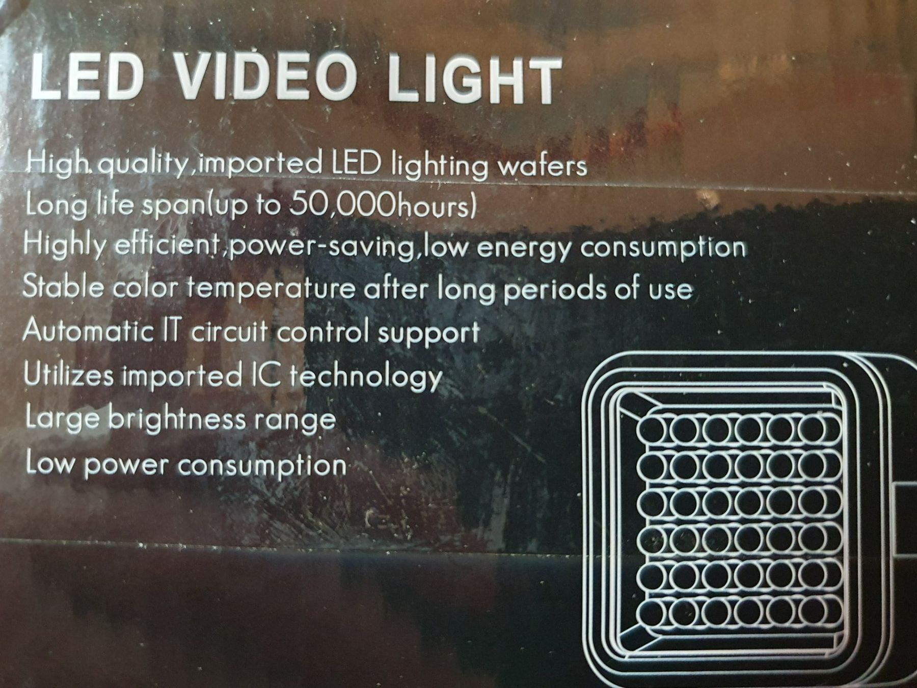 Lampade: LED Video Licht – Nuovo e nell'imballaggio originale da Wädenswil venduto da walhai99