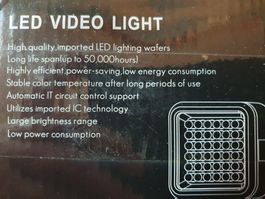 LED Video Licht