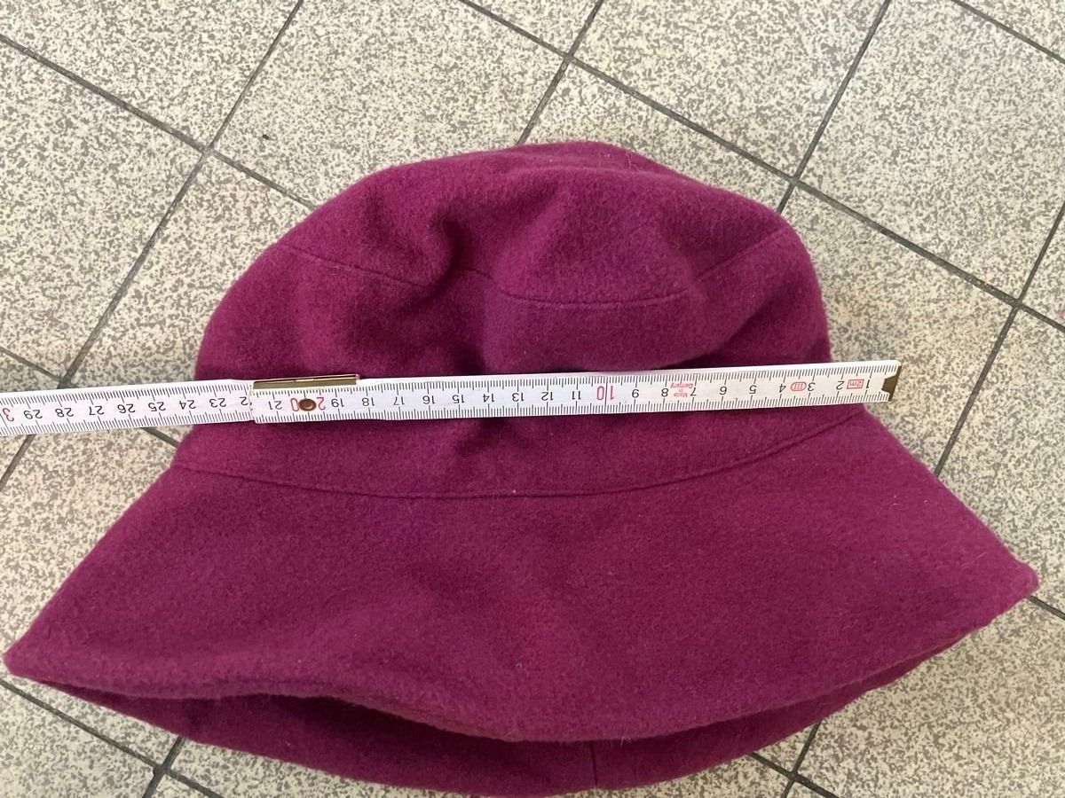 Hüte, Mützen & Caps: Vintage Hut Mütze Kappe bordeaux – Neu (gemäss Beschreibung) aus Oberlunkhofen von dreihaselnuesse 1