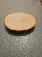 Holzscheibe natur unbehandelt Basteldekoration