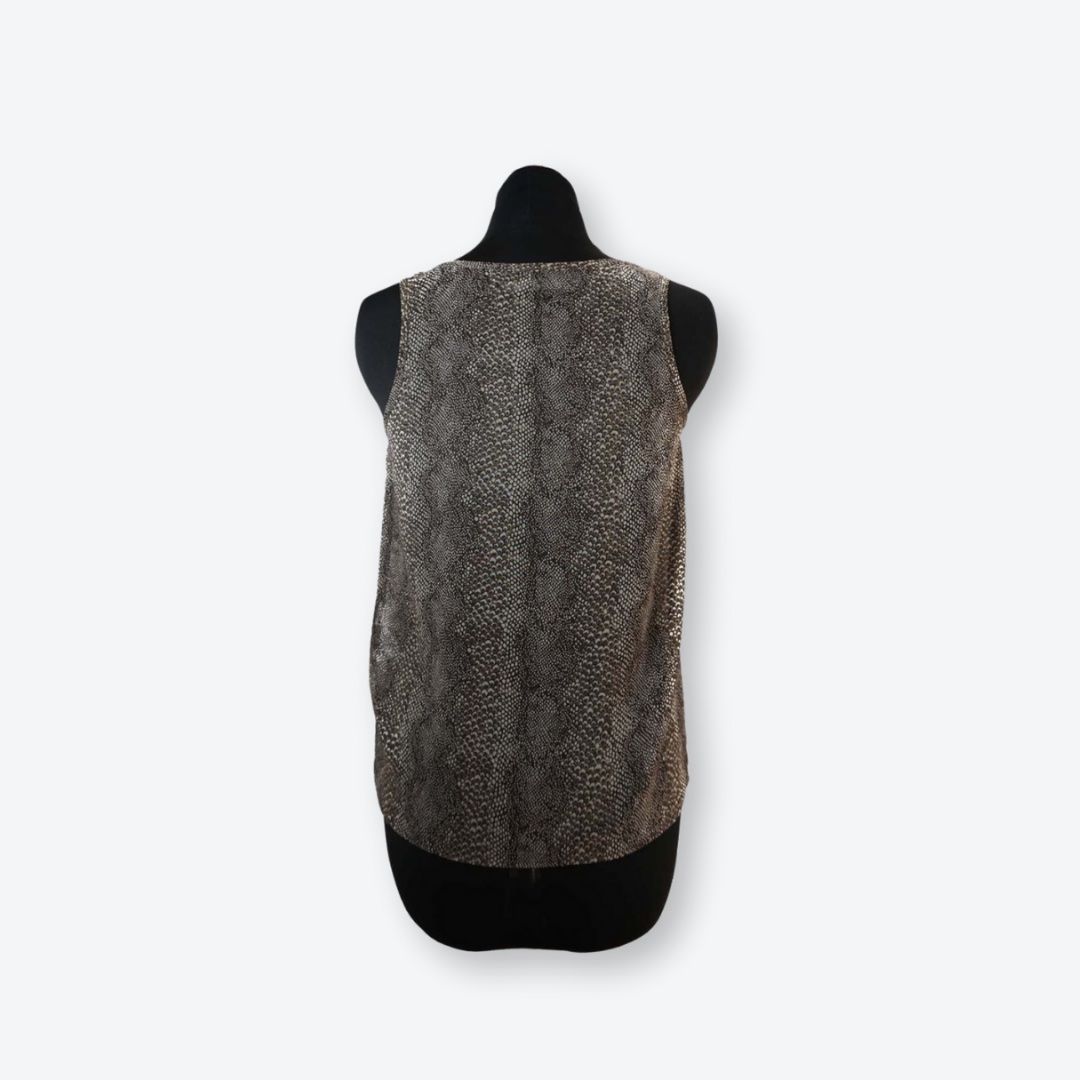Top: Oberteil mit Animal-Print in Gr. S – Usato da Oberkirch LU venduto da petitefashion 2