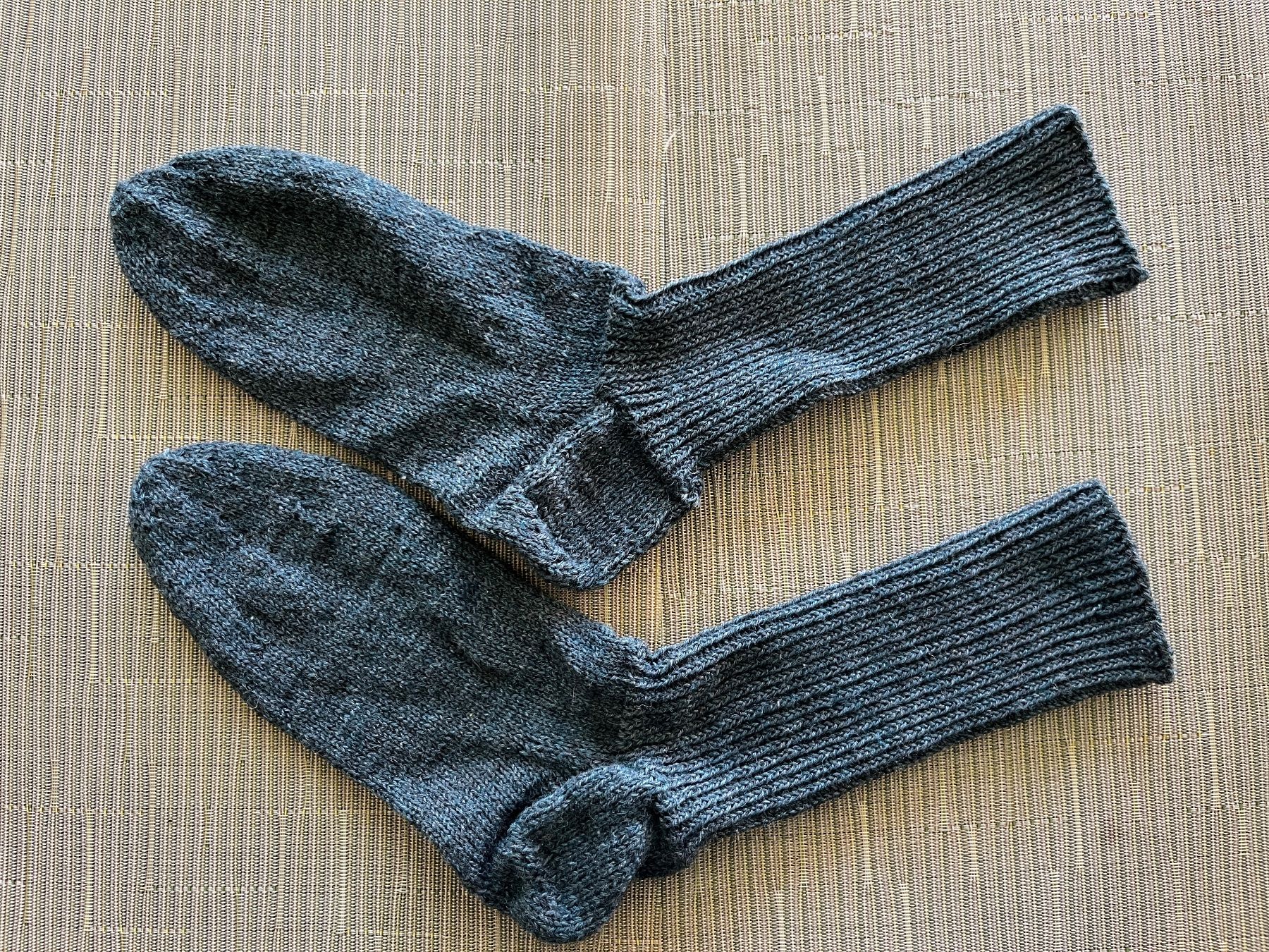 Calze: Warme, handgestrickte Socken, ca Grösse 39/40 – Nuovo e nell'imballaggio originale da Baar venduto da Aatina 1