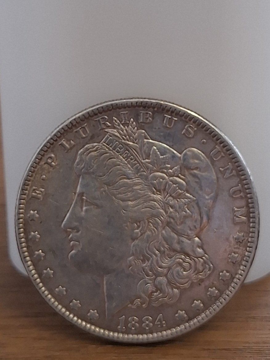 Tutti le monete: USA 1884 Morgan Silver Dollar – Usato da Menziken venduto da unosilber 1