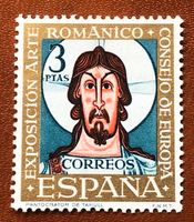 Briefmarken aus Spanien Romanische Kunst  ungestempelt