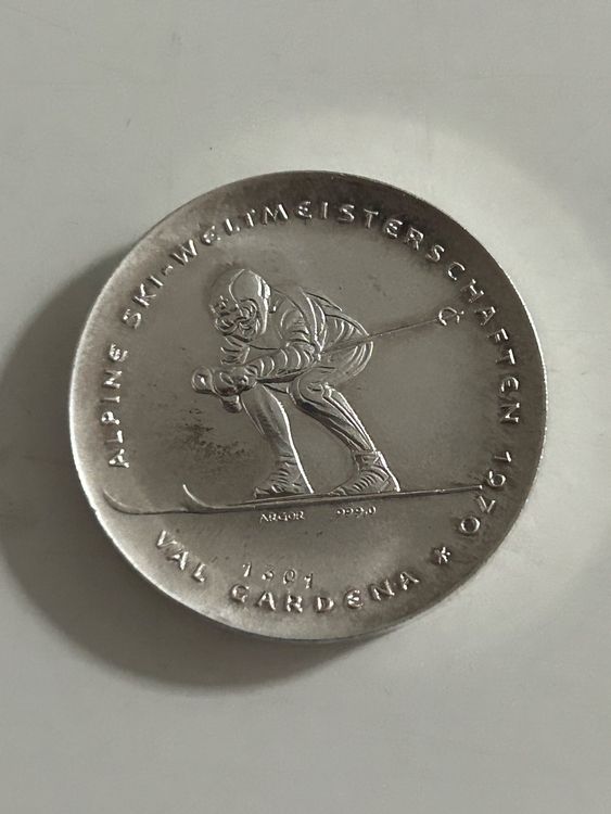 Medaille Ski WM 1970 Annerösli Zryd Kaufen auf Ricardo
