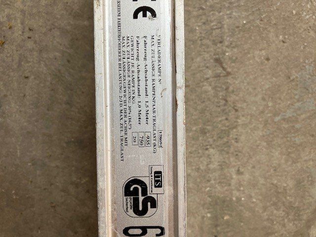 Rampe di accesso: Rampe Paar Aluminium 3,3 Meter – Usato da Bazenheid venduto da inf_8kdv 2