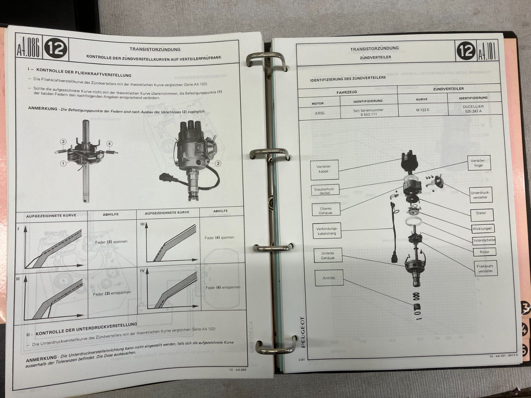 Bücher: Werkstatthandbuch Peugeot 305 – Gebraucht aus Hämikon von Armin15 8