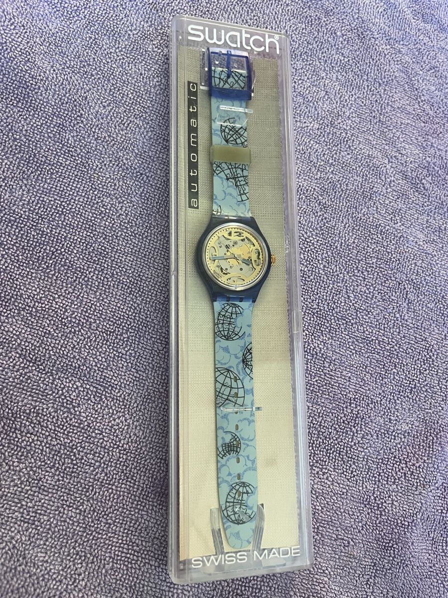 Swatch Orologi: Swatch Automatic Uhr :  neu – Nuovo e nell'imballaggio originale da Zürich venduto da Proton_Slit 1