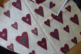 Stof Quilters Herzen - Baumwolle 45 x 110 cm