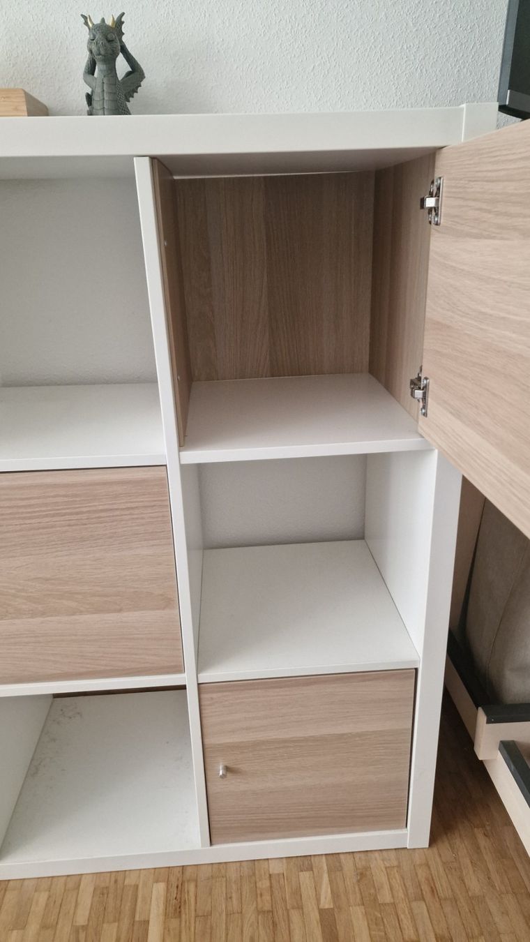 Ikea Regale: Kallax 3x4 mit 6 Türen – Gebraucht aus Zürich von nici_ald 2