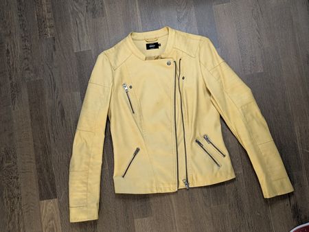 Faux Leder Jacke