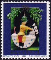 2003, Sondermarke "Weihnacht" Nr. 1105 ** Abart, fehlerfrei.