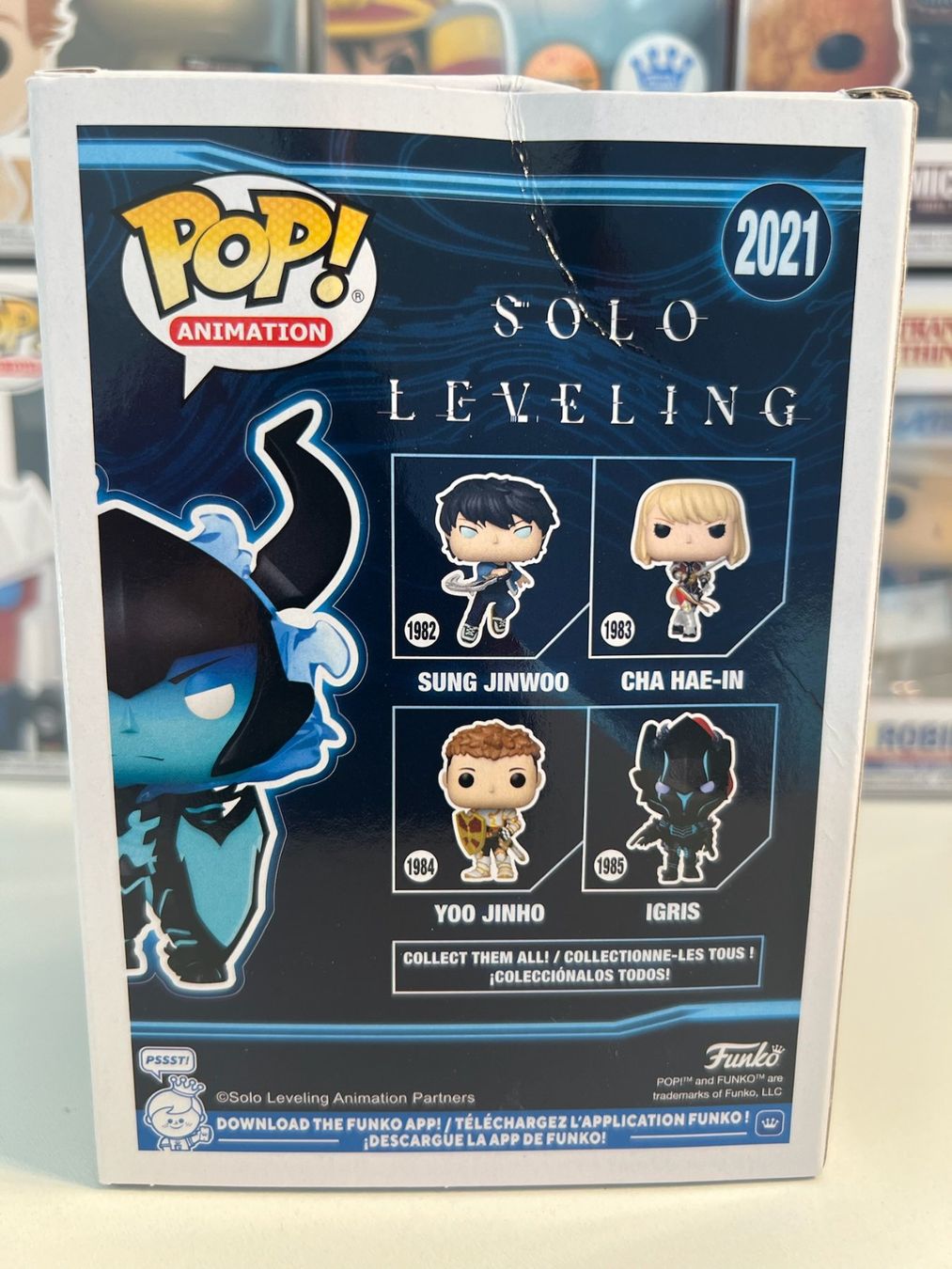 Funko Statuette: Funko POP! Animation Solo Leveling Iron Edition Limitée – Nuovo e nell'imballaggio originale da Le Mouret venduto da perfectbijou 2