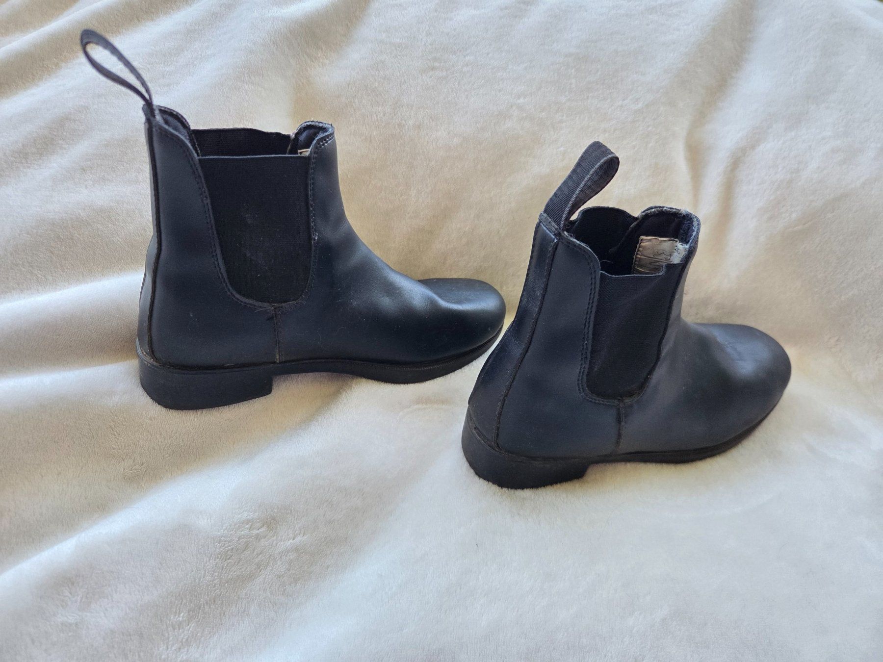 Scarpe da uomo: Bottines d'équitation caoutchouc noir EU 37 – Usato da Gland venduto da Vee_0 1