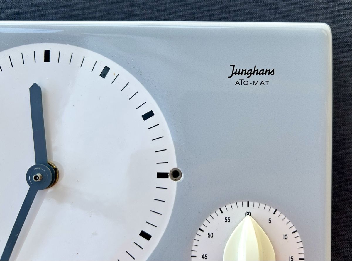 Junghans Orologi: Junghans Ato-mat Wanduhr Max Bill – Usato da Frauenfeld venduto da Colonia64 2