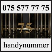 Handynummer, Telefonnummer, Natelnummer, 075 577 77 75