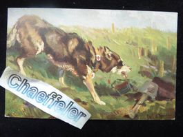Wohlfahrts - Postkarte