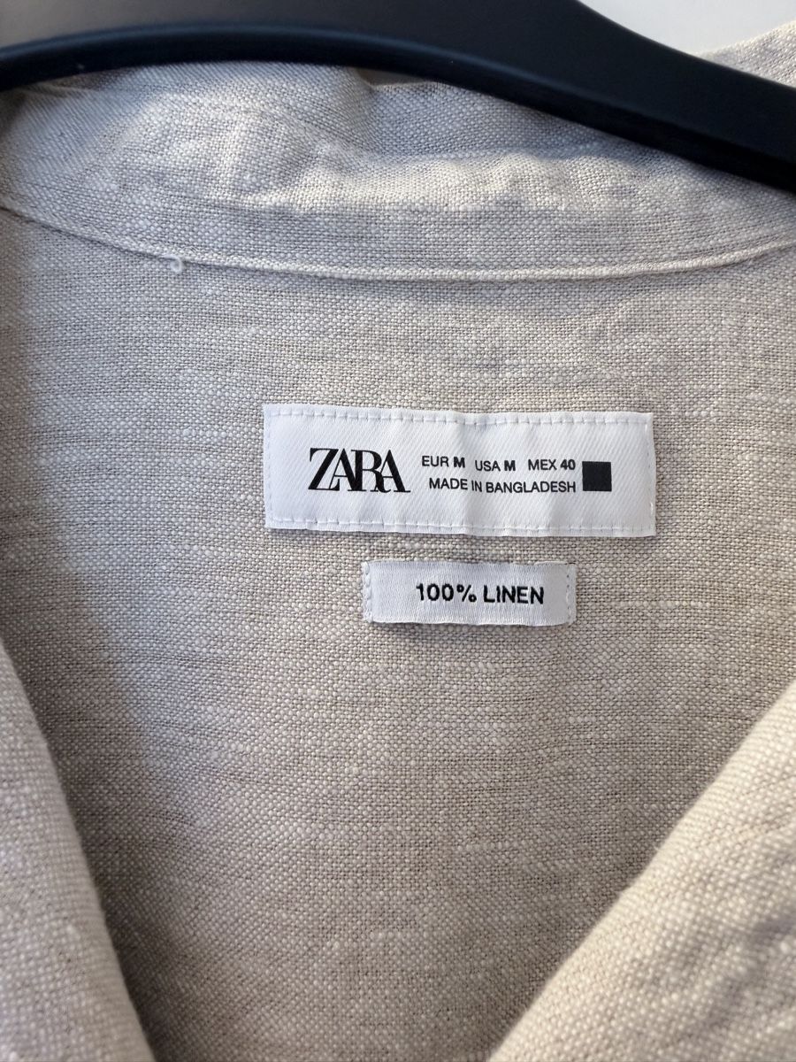 Zara Hemden: Zara Leinenhemd – Neu (gemäss Beschreibung) aus Steinhausen von Albin6312 1