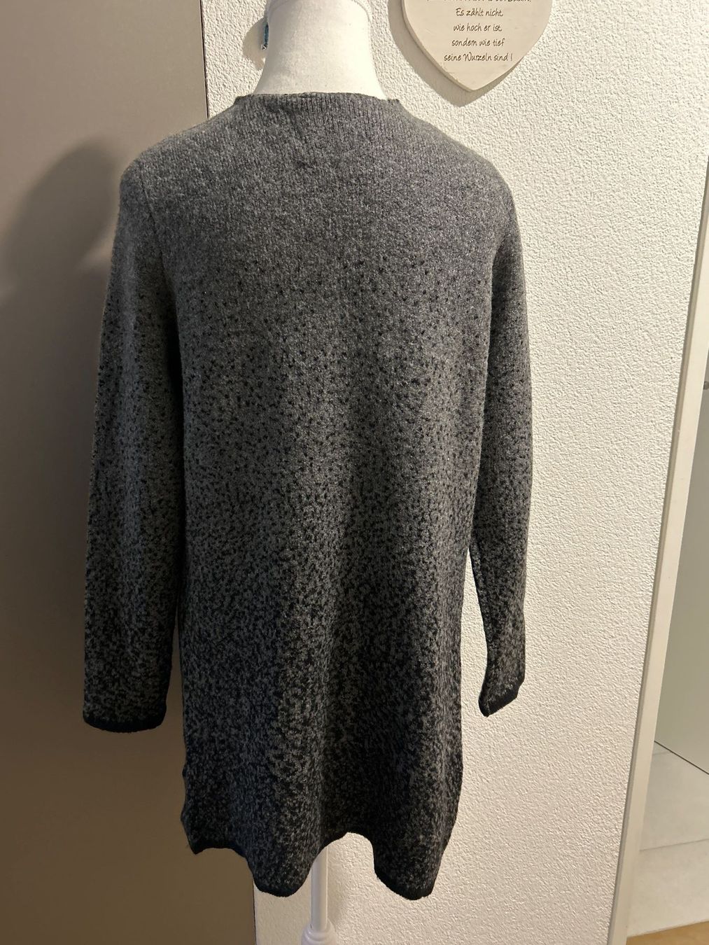 Giacche: Lange Strickjacke grau meliert von Multiblu Gr. L – Nuovo (secondo la descrizione) da Brunnen venduto da Nala2929 4