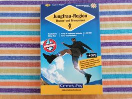 Jungfrau-Region💥 Thuner- und Brienzersee💥 Wanderkarte