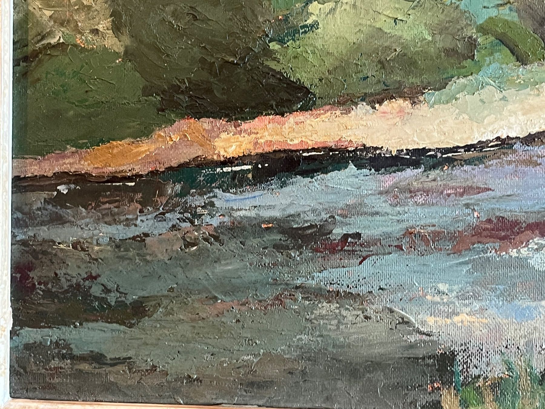Dipinti: JS 1972 Landschaftbild Original Gemälde – Usato da Basel venduto da PAUL_ART 8