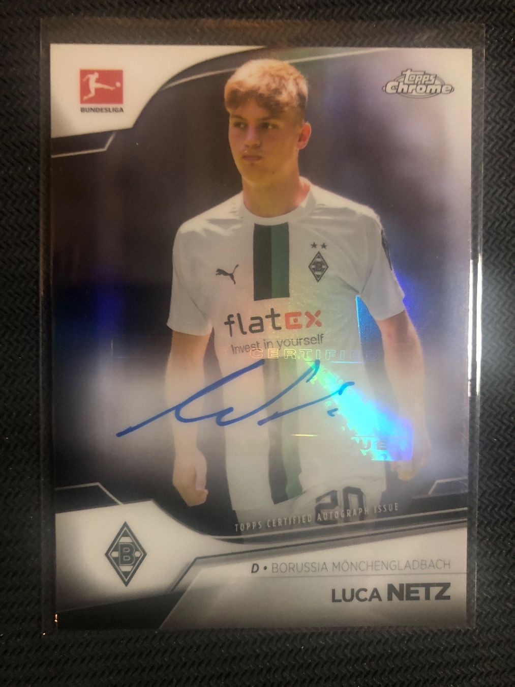 Topps Carte collezionabili: Topps Chrome Luca Netz Gladbach Autogramm – Usato da Wangenried venduto da Garagara